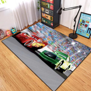 Tapis Cars avec McQueen et Chick, plusieurs dimensions