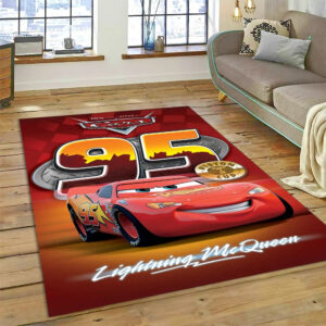Tapis Cars avec Flash McQueen