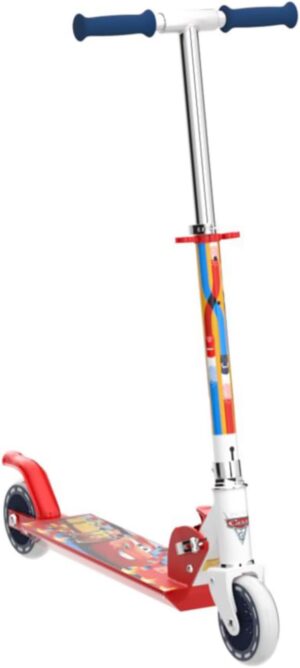 Trottinette pliable Cars avec McQueen et Cruz