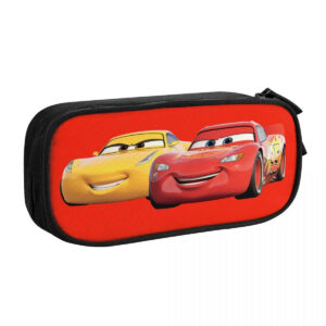 Trousse scolaire Cars avec Flash McQueen et Cruz Ramirez