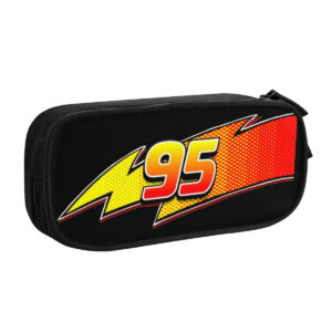 Trousse d'école Cars Kachow, coloris Noir, Bleu, Rose