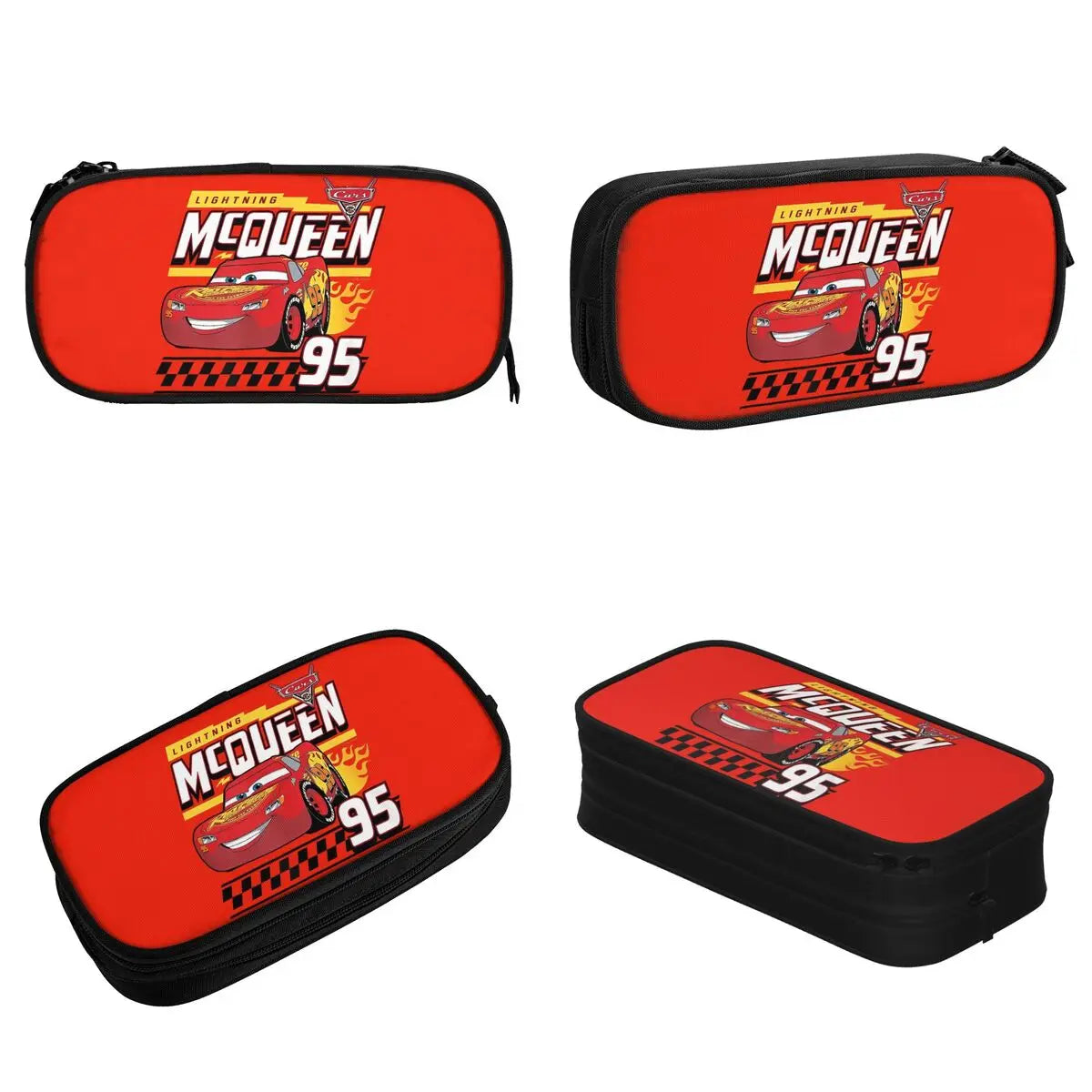 Trousse scolaire Cars McQueen 95 en plusieurs coloris – Image 3
