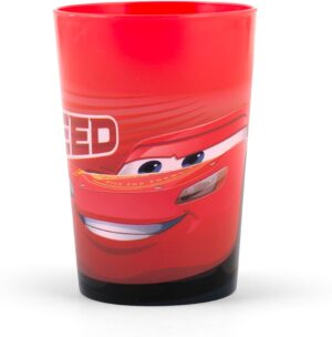 Verre enfant Cars avec Flash McQueen I Am Speed