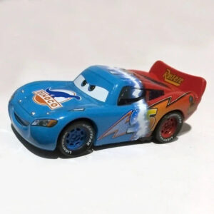 McQueen Cars bleu et rouge avec transformation Dinoco