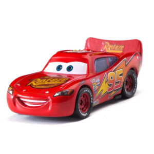 Flash McQueen en voiture rouge Cars