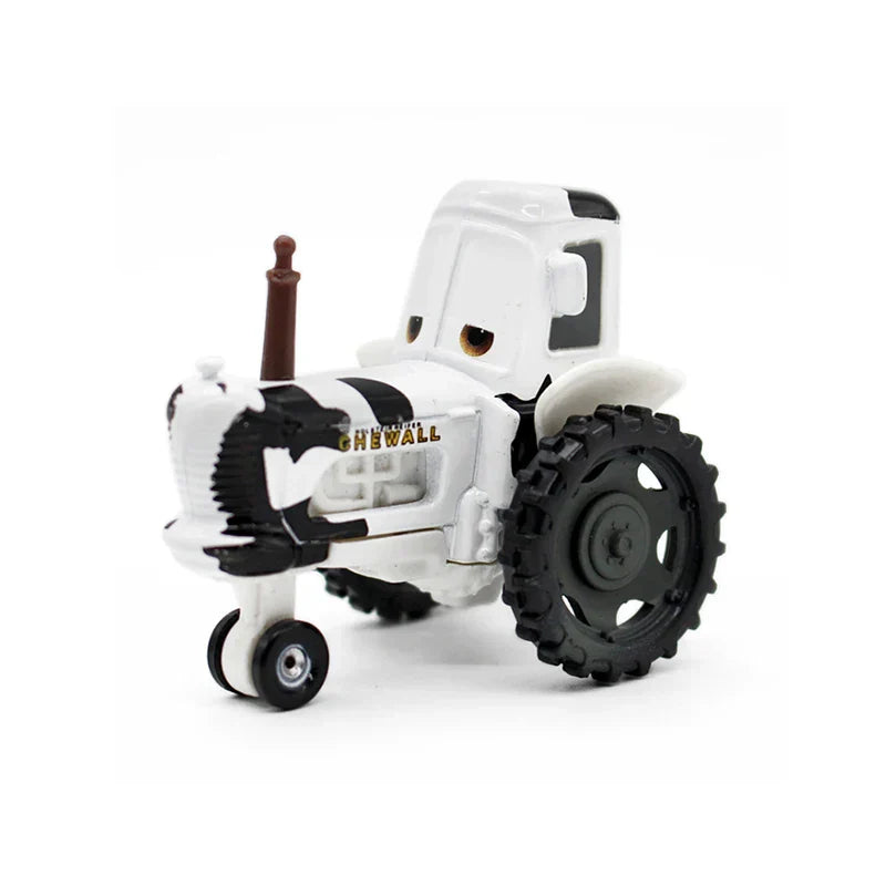 Tracteur blanc de l'univers Cars