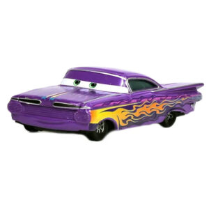 Ramone, voiture Cars violette à flammes